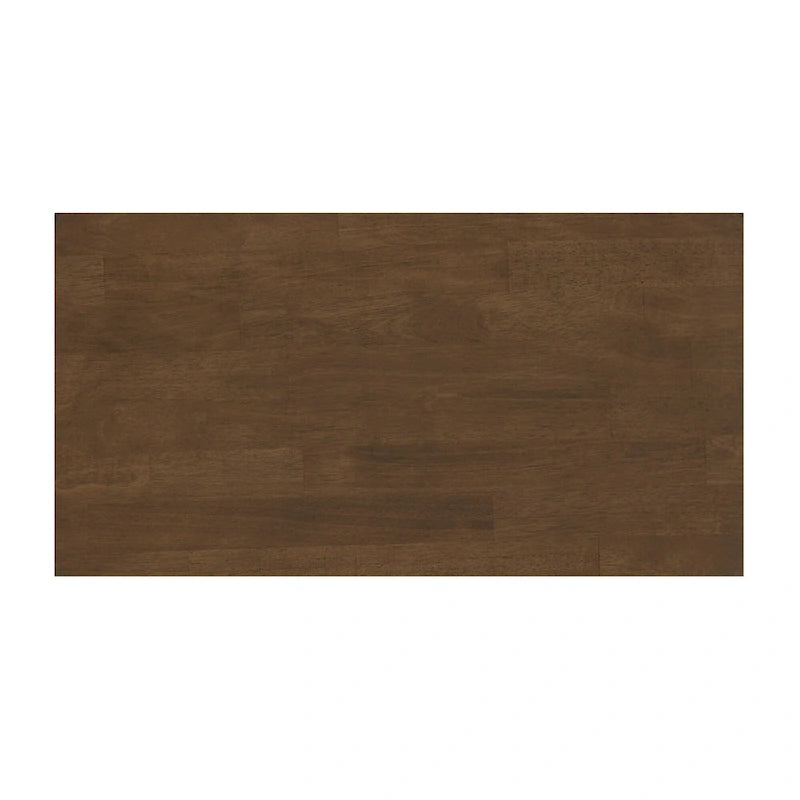 Table à manger rectangulaire de 60 pouces avec finition grain de bois
